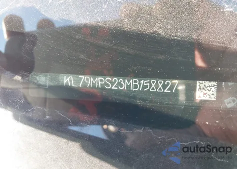 2021 Chevrolet Trailblazer Fwd Lt из США, поврежденный, VIN KL79MPS23MB158827